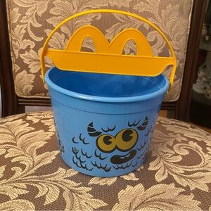 2024 McDonald’s Happy Meal Halloween Boo Bucket Blue Monster